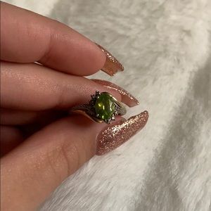Peridot ring